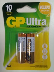 Батарея GP 15A Ultra LR6/316 BL2 (2*AA) - Магазин "Игровой Мир" - Приставки, игры, аксессуары. Екатеринбург