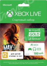 Xbox LIVE: Карта подписки 3 месяца + 180 рублей + - Магазин "Игровой Мир" - Приставки, игры, аксессуары. Екатеринбург