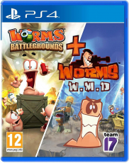 Worms Battlegrounds & Worms WMD - Double Pack PS4 - Магазин "Игровой Мир" - Приставки, игры, аксессуары. Екатеринбург