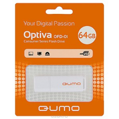 64GB Флэш-диск QUMO Optiva-01 White - Магазин "Игровой Мир" - Приставки, игры, аксессуары. Екатеринбург