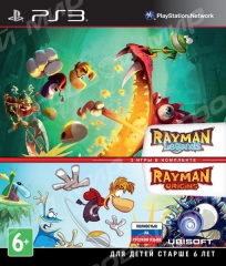 Rayman Legends + Rayman Origins (PS3) рус - Магазин "Игровой Мир" - Приставки, игры, аксессуары. Екатеринбург