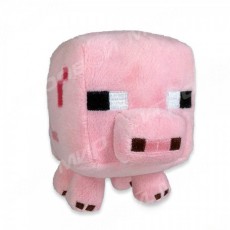 Плюш Minecraft Baby Pig Поросенок (18см) - Магазин "Игровой Мир" - Приставки, игры, аксессуары. Екатеринбург