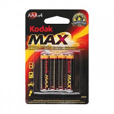 Батарейка Kodak MAX LR03-4BL (4xAAA) - Магазин "Игровой Мир" - Приставки, игры, аксессуары. Екатеринбург