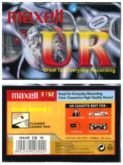 Аудиокассета Maxell UR90 (2002) - Магазин "Игровой Мир" - Приставки, игры, аксессуары. Екатеринбург